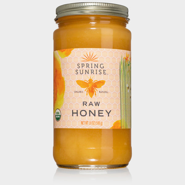 Spring Sunrise Raw Honey - Organic