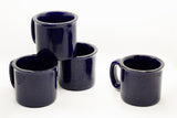 Farmhouse Chic Mug - Cobalt Blue