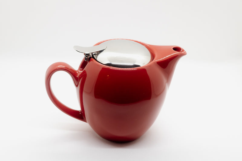 The Gourd Teapot - Fire Red