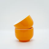 Sassy Tea Cups - Bright Orange