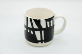 Bold Black and White Mug