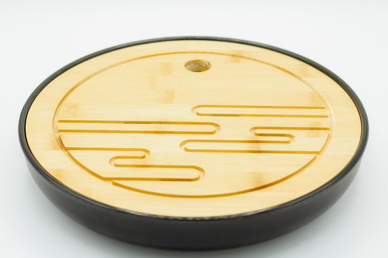 Bamboo Gongfu Tea Tray - Black