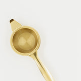 Tea Strainer and cup - Gold